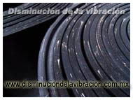 hule tramado textil DISMINUCION DE LA VIBRACION hule tramado textil DISMINUCION DE LA VIBRACION